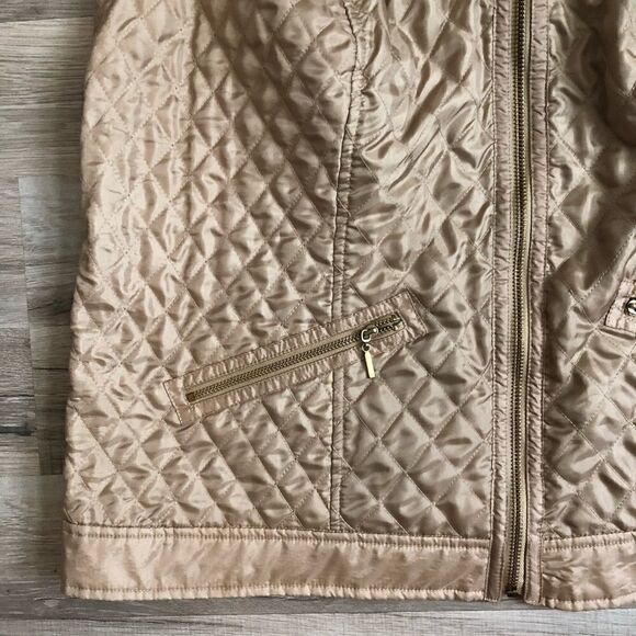 Laura Ashley Gold Vest Size 1x - Picture 2 of 4